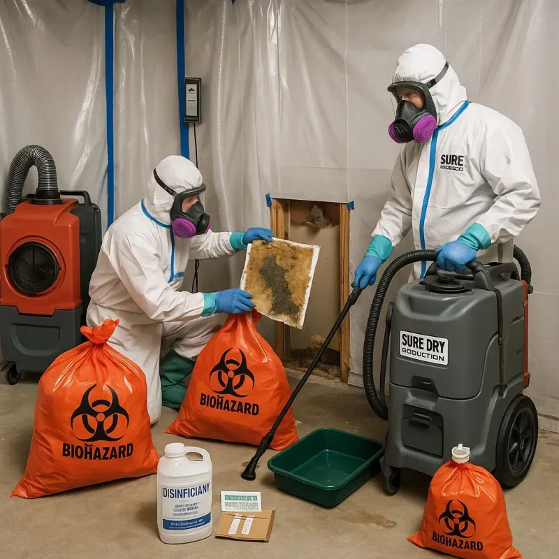 Contaminated Water Handling Protocols process in Madison County, AL
